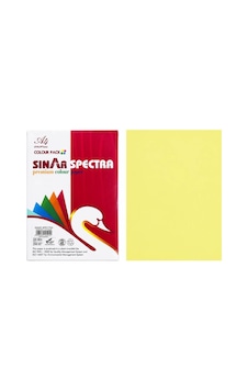 Sınar Spectra 250'li Fotokopi Kağıdı A4 80gr Renkli Sarı Sınar Spectra 250'li Fotokopi Kağıdı A4 80gr Renkli Sarı