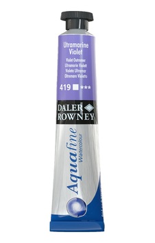 Daler Rowney Aquafine Tüp Sulu Boya 8ml - 419 Ultramarine Violet Daler Rowney Aquafine Tüp Sulu Boya 8ml - 419 Ultramarine Violet