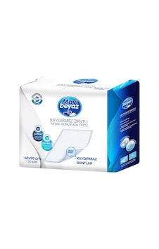 Mavi Beyaz Hasta Alt Açma Yatak Koruyucu Örtü 30'lu 60 x 90 CM Mavi Beyaz Hasta Alt Açma Yatak Koruyucu Örtü 30'lu 60 x 90 CM