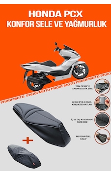 Honda Pcx Konfor Sele Ve Yağmurluk Kılıf