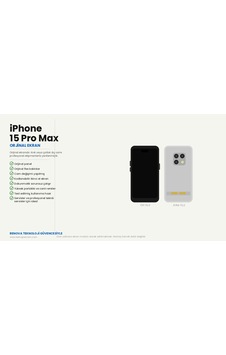 Renova İphone 15 Pro Max Cam Değişmiş Ekran