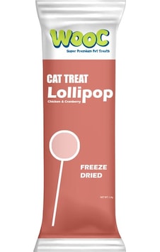Wooc Tavuk Ve Kızılcıklı Kedi Lolipop 1,4 Gr 1 Adet Wooc Tavuk Ve Kızılcıklı Kedi Lolipop 1,4 Gr 1 Adet
