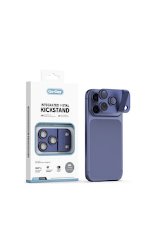 İphone 17 Pro Max Uyumlu Go Des Cl-23 Anti Reflective Standlı Kamera Lens Koruyucu Lacivert İphone 17 Pro Max Uyumlu Go Des Cl-23 Anti Reflective Standlı Kamera Lens Koruyucu Lacivert