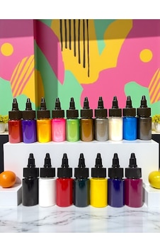 Epoksi Bazlı Opak,transparan Ve Sedefli Pigment Seti Epoksi Bazlı Opak,transparan Ve Sedefli Pigment Seti