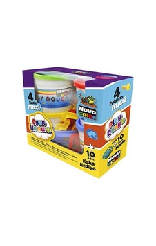 Nova Color Nc-4155 Oyun Hamuru Maxi 4 Lü Nova Color Nc-4155 Oyun Hamuru Maxi 4 Lü