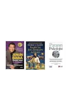 Zengın Baba Yoksul Baba + Babılın En Zengın Adamı + Paranın Psıkolojısı 3 Set Zengın Baba Yoksul Baba + Babılın En Zengın Adamı + Paranın Psıkolojısı 3 Set