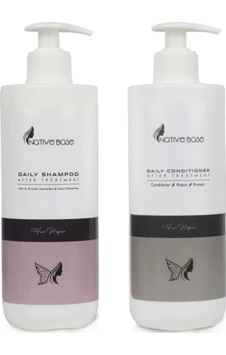 Native Base Sülfatsız Tuzsuz Daily Şampuan 500 ML + Saç Kremi Native Base Sülfatsız Tuzsuz Daily Şampuan 500 ML + Saç Kremi