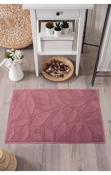 Eumenia Avangarde Desen 50X70 Cm Gül Kurusu Renk Ayak Havlusu Gülkurusu