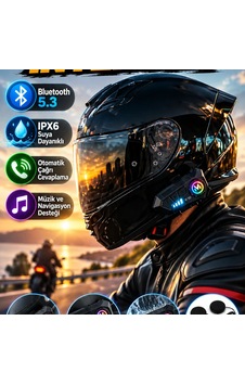Bluetooth 5.3 Kask Intercom Kulaklık Ipx6 Suya Dayanıklı, Otomatik Çağrı Cevaplama Bluetooth 5.3 Kask Intercom Kulaklık Ipx6 Suya Dayanıklı, Otomatik Çağrı Cevaplama