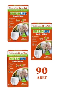 Netkal Freshlife Külot Medium Hasta Bezi 3 Paket 90 Adet Netkal Freshlife Külot Medium Hasta Bezi 3 Paket 90 Adet