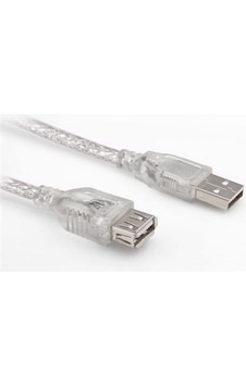 S-Link Sl-Af2003 USB 2.0 3Mt Şeffaf Uzatma Kablosu S-Link Sl-Af2003 USB 2.0 3Mt Şeffaf Uzatma Kablosu