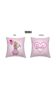 Taç Lisanslı Barbie Team Kırlent