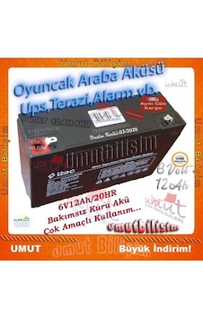 Pilsan 6 Volt 12 Ah Amper Oyuncak Araç Oto Araba Traktör Akü Pil (547307868) Pilsan 6 Volt 12 Ah Amper Oyuncak Araç Oto Araba Traktör Akü Pil (547307868)