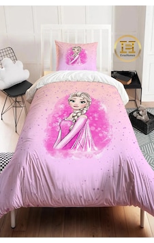 Dijital Baskı Pembe Elsa Nevresim Takımı Dijital Baskı Pembe Elsa Nevresim Takımı