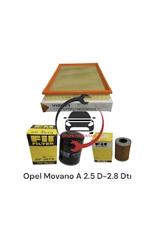 Opel Movano A 2.5D-2.8 DTI Filtre Seti(1998-2003)