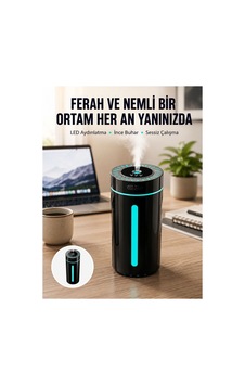 Yeni Ultrasonik Nemlendirici Led Işıklı Aromaterapi Difüzör Sessiz Çalışma Yeni Nesil Trend Yeni Ultrasonik Nemlendirici Led Işıklı Aromaterapi Difüzör Sessiz Çalışma Yeni Nesil Trend