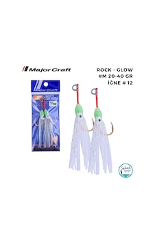 Major Craft Jigpara Tekli Asist İğne Rock M 20-40gr Glow 2 Adet Major Craft Jigpara Tekli Asist İğne Rock M 20-40gr Glow 2 Adet