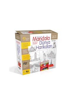 Mandala. Dünya Harikaları - 7'Den 70'E Herkes Için - 12'Li Kuru B
