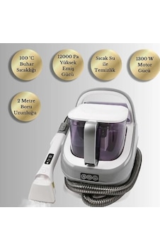 Yui XV12 Pro 1300 W Buharlı Koltuk Ve Halı Yıkama Makinesi (Outlet) Yui XV12 Pro 1300 W Buharlı Koltuk Ve Halı Yıkama Makinesi (Outlet)