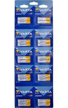 Varta 4106229482 Energy Aa Alkalin Kalem Pil 20li Kartela Varta 4106229482 Energy Aa Alkalin Kalem Pil 20li Kartela