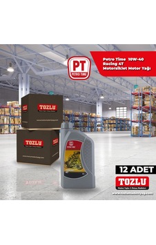 Petro Time 10W-40 Racing 4t Motosiklet Motor Yağı 12 Adet Petro Time 10W-40 Racing 4t Motosiklet Motor Yağı 12 Adet
