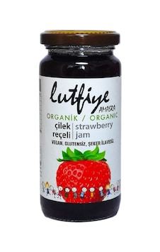 Lütfiye Organik Çilek Reçeli 280 G Lütfiye Organik Çilek Reçeli 280 G