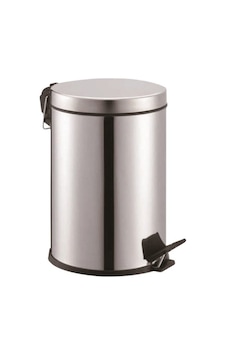 Pedallı Çöp Kovası 3 Litre 430 Paslanmaz 03.09.100 Antrasit - Gri Pedallı Çöp Kovası 3 Litre 430 Paslanmaz 03.09.100 Antrasit - Gri