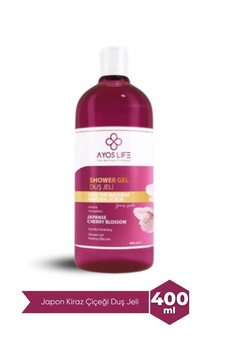 Ayos Life Gümüş İyonlu Japon Kiraz Çiçeği Kokulu Duş Jeli 400 ML