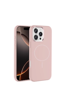 Apple Uyumlu iPhone 16 Pro Kılıf M-safe Şarj Özellikli Metal Kamera Çerçeveli Zore Edi Silikon Kapak Rosegold Apple Uyumlu iPhone 16 Pro Kılıf M-safe Şarj Özellikli Metal Kamera Çerçeveli Zore Edi Silikon Kapak Rosegold