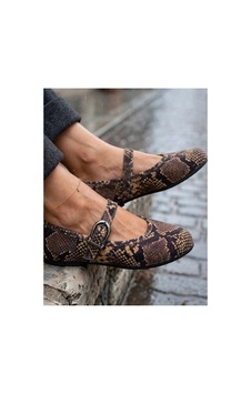 37brandshoes Yılan Derisi Desenli Mary Jane Çok Renkli Çok Renkli 37brandshoes Yılan Derisi Desenli Mary Jane Çok Renkli Çok Renkli