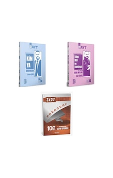 2027 Benim Hocam Ayt Kimya + Edebiyat Türk Dili Ve Edebiyatı Konu + Anla Kazan Paragraf Deneme 3'lü Set 2027 Benim Hocam Ayt Kimya + Edebiyat Türk Dili Ve Edebiyatı Konu + Anla Kazan Paragraf Deneme 3'lü Set