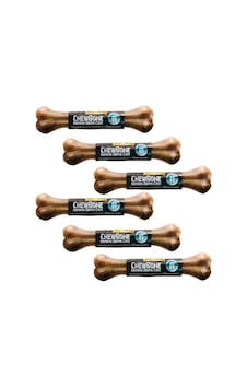 Gimdog Mordimi Naturel Chewbone Press Kemik 10" 25 CM 6 x 210 G Gimdog Mordimi Naturel Chewbone Press Kemik 10" 25 CM 6 x 210 G