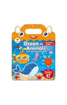 Tekrar Tekrar Kullanılabilen İlk Sticker Kitabım Ocean Animals