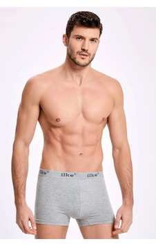İlke İç Giyim Likralı Erkek Boxer 3 Adet Gri İlke İç Giyim Likralı Erkek Boxer 3 Adet Gri