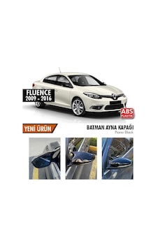 Renault Fluence (2009 - 2016) Batman Yarasa Ayna Kapağı (piano Blac