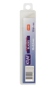 Kraf Maket Bıçağı Yedeği Geniş 10lu - 3 Kutu Kraf Maket Bıçağı Yedeği Geniş 10lu - 3 Kutu