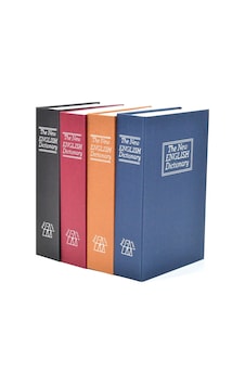 Mega Büyük Boy Gizli, Kilitli Kitap Şeklinde Kasa Kumbara 26,5cmx20cm