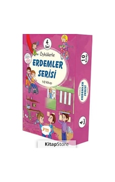 Kitapstore 4. Sınıf Öykülerle Erdemler Serisi (10 Kitaplık Set) / Ülkü Du. Kitapstore 4. Sınıf Öykülerle Erdemler Serisi (10 Kitaplık Set) / Ülkü Du.