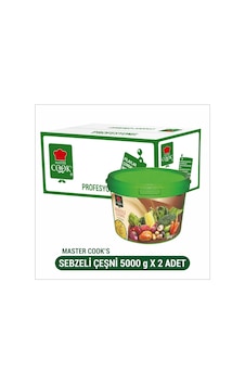 Master Cooks Sebzeli Çeşni 2 x 5 KG Master Cooks Sebzeli Çeşni 2 x 5 KG