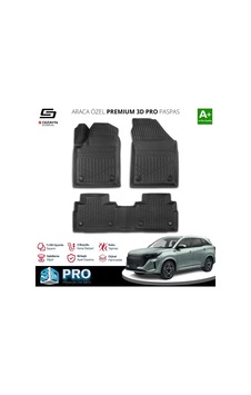 Dfsk E5 S508 Plug-ın Hybrid 3d Pro Havuzlu Paspas 2024 Üzeri A+ Kalite