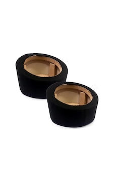 16cm Yükseltme Boş Kabin Siyah Mdf 2adet