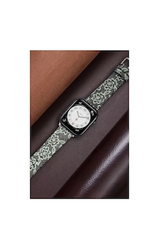 Apple Watch 38mm Creeper Desenli Kordon - Siyah Diğer Apple Watch 38mm Creeper Desenli Kordon - Siyah Diğer