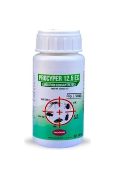 Procyper 12,5 Ec 250 Ml Genel Haşere Ilacı Bit,pire,kene,kalöriferler Böceği,sivrisinek,karasinek Procyper 12,5 Ec 250 Ml Genel Haşere Ilacı Bit,pire,kene,kalöriferler Böceği,sivrisinek,karasinek