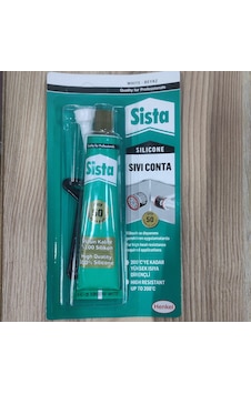 Sista Sıvı Conta Beyaz Renk 200 Dereceye Dayanıklı 50 Gram Hen...