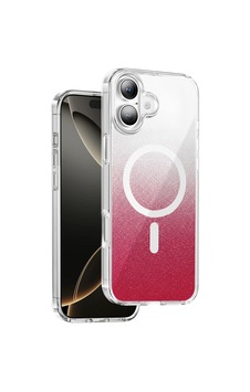 Onegif - 201 - Apple İphone 17 Sora Simli Magsafe Kapak - Glblseme - - Kırmızı