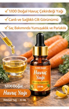 Life Havuç Yağı 20 Ml %100 Doğal Havuç Çekirdeği Yağı Cilt Ve Saç Bakımı İçin Life Havuç Yağı 20 Ml %100 Doğal Havuç Çekirdeği Yağı Cilt Ve Saç Bakımı İçin