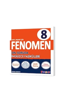 Fenomen 8. Sınıf On Soruda İngilizce Fasikülleri Fenomen 8. Sınıf On Soruda İngilizce Fasikülleri