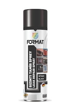 Format Sızıntı İzolasyon Tamir Spreyi Siyah 500 Ml Şeffaf Format Sızıntı İzolasyon Tamir Spreyi Siyah 500 Ml Şeffaf