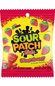 Sour Patch Kids Strawberry 102 G Sour Patch Kids Strawberry 102 G