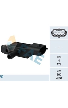 FAE 16104 Egzoz Basınç Fark Sensörü 19Dth Astra H Vectra C FAE 16104 Egzoz Basınç Fark Sensörü 19Dth Astra H Vectra C